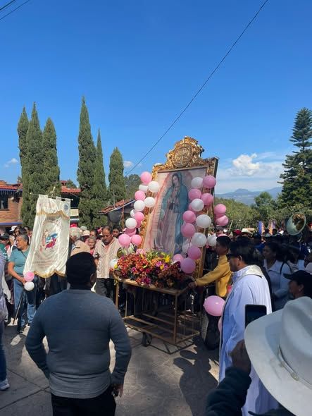 Recibe el municipio a la Virgen de Guadalupe con fe y alegría