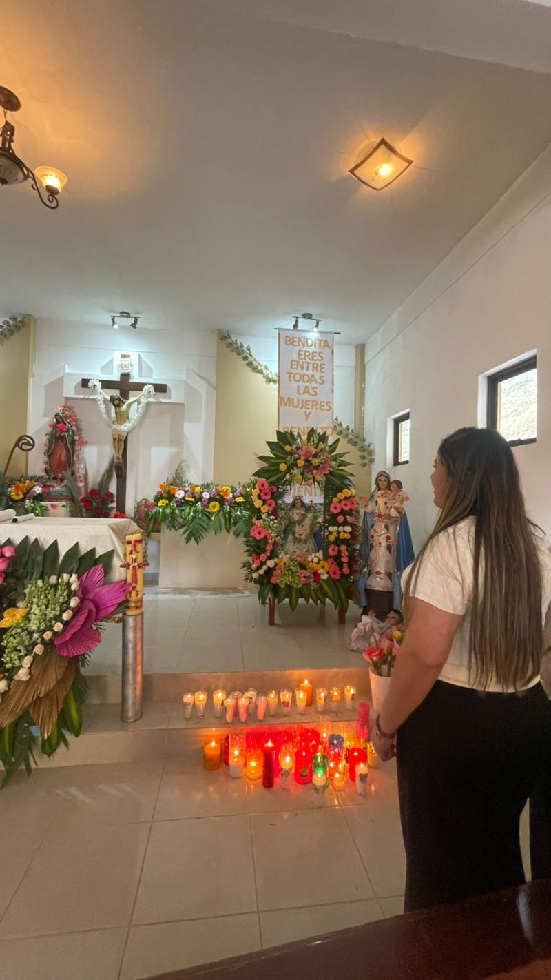 Acompañan a la comunidad de Momuztle en su fiesta patronal en honor a la Virgen de la Candelaria
