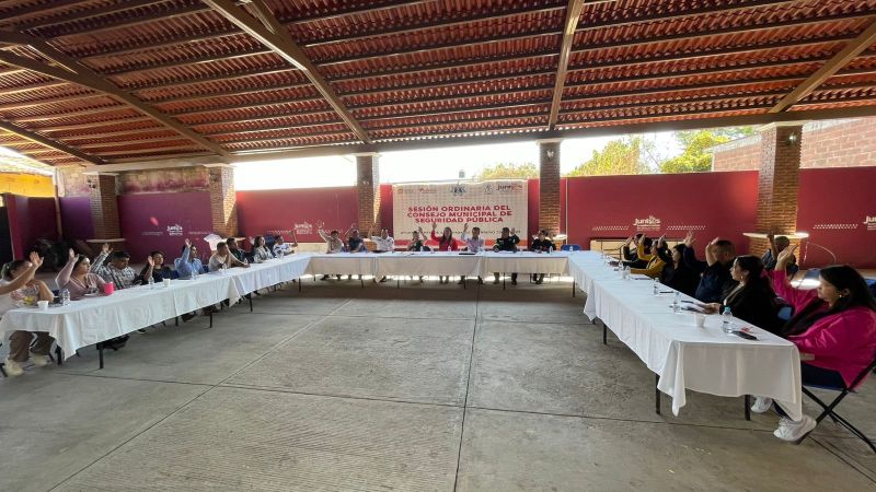 Realizan la Séptima Sesión Ordinaria del Consejo Municipal de Seguridad Pública